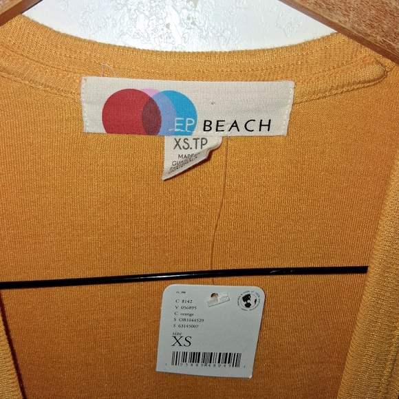 NWT FREE PEOPLE BEACH Bicoastal Cardigan - Picture 7 of 8